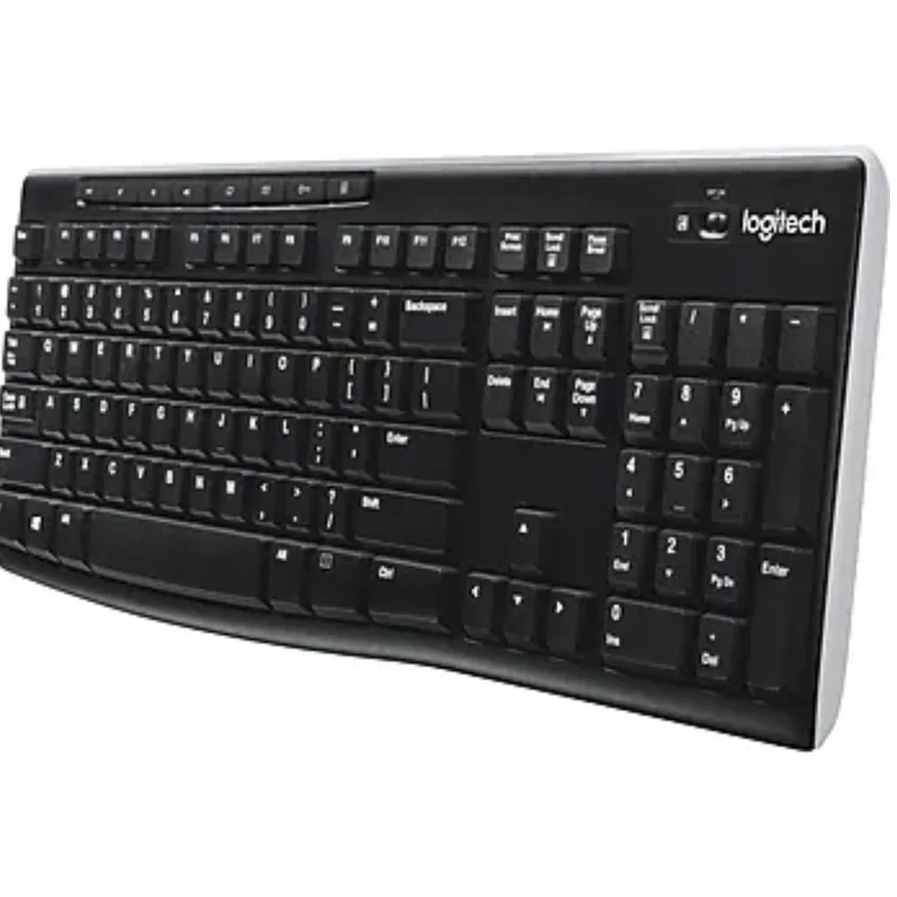 Logitech K270 USB Wireless Keyboard, black. Excellent condition.